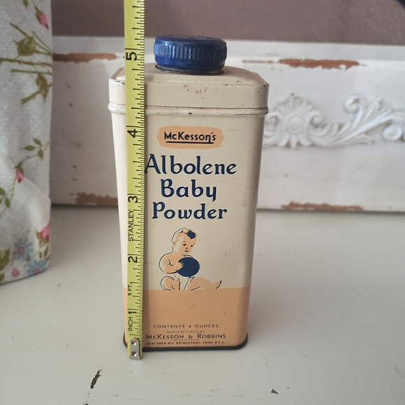 Vtg McKesson’s Albolene Baby Powder - Picture 5 of 5